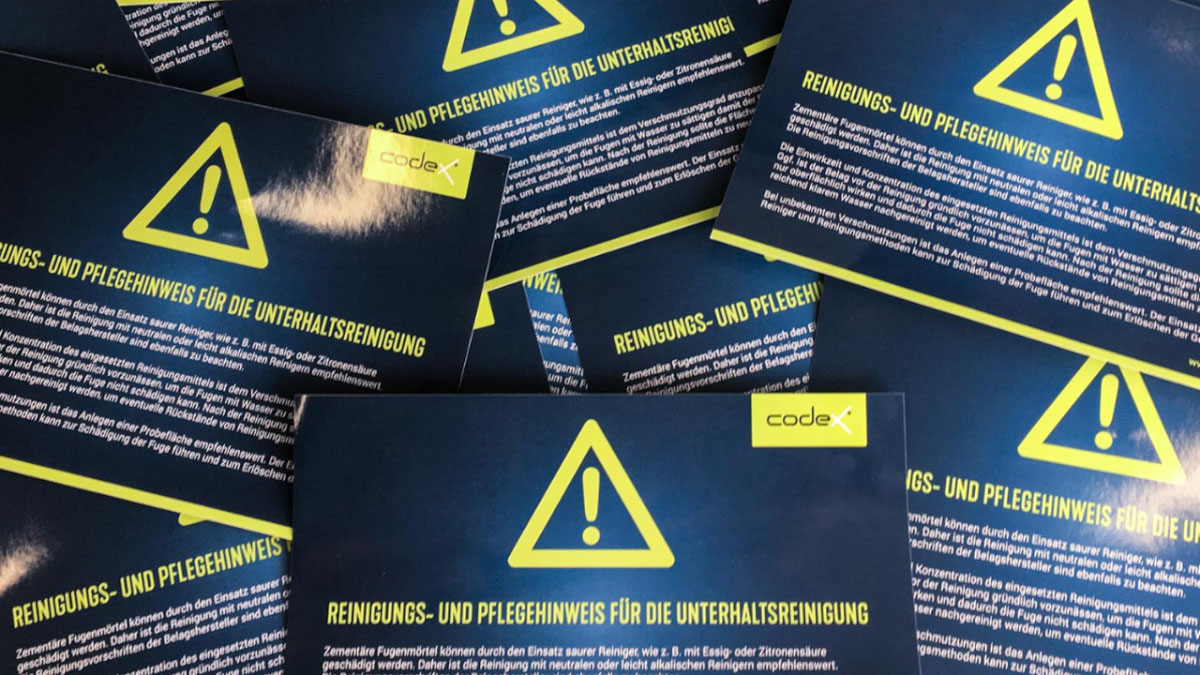 Aufkleber Reinigung 50er