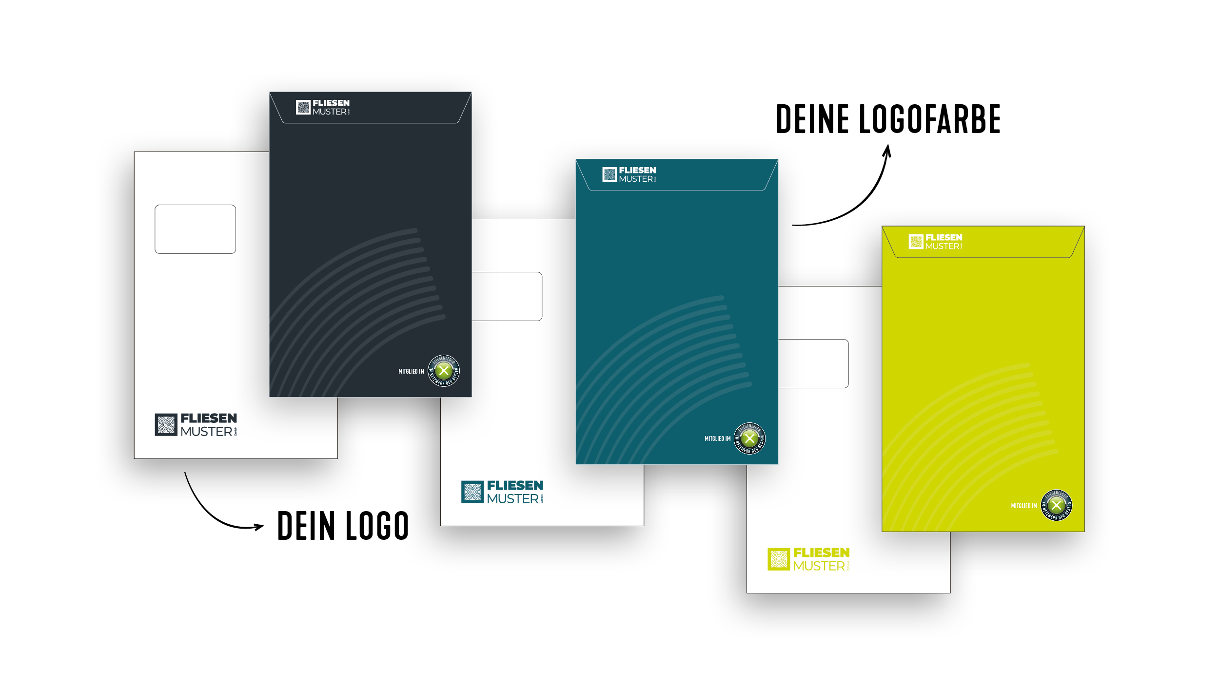 Briefumschläge C4 neues Design |100 Stück